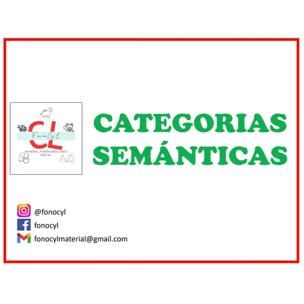 Categorias Semánticas 2