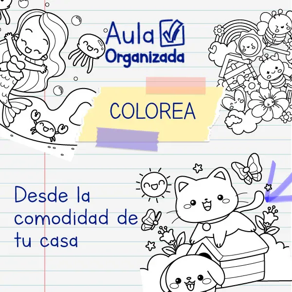 Colorea en casa