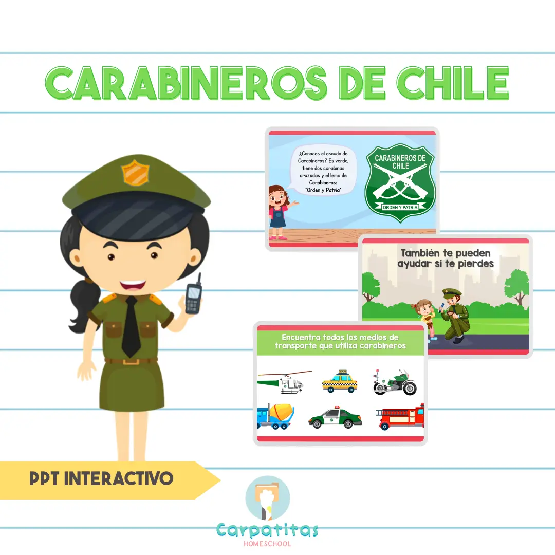 Carabineros de Chile Para Niños