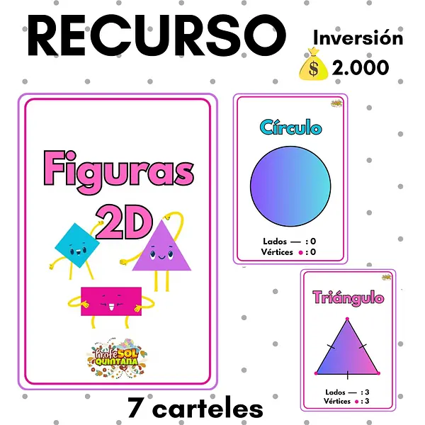 PACK FIGURAS 2D Y 3D