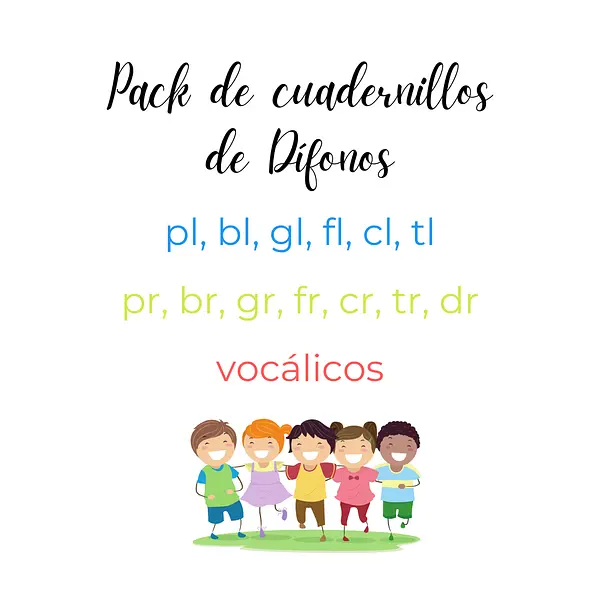 Pack Cuadernillos de Dífonos