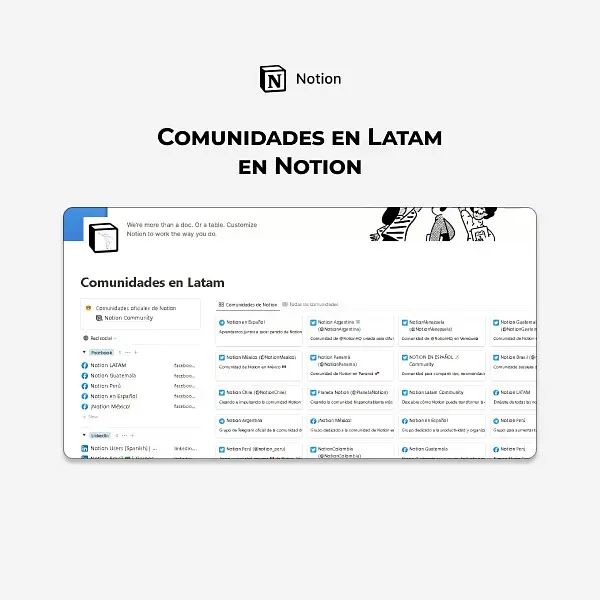 Comunidades de Notion en Latam