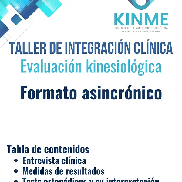 Taller integración clínica asincrónico