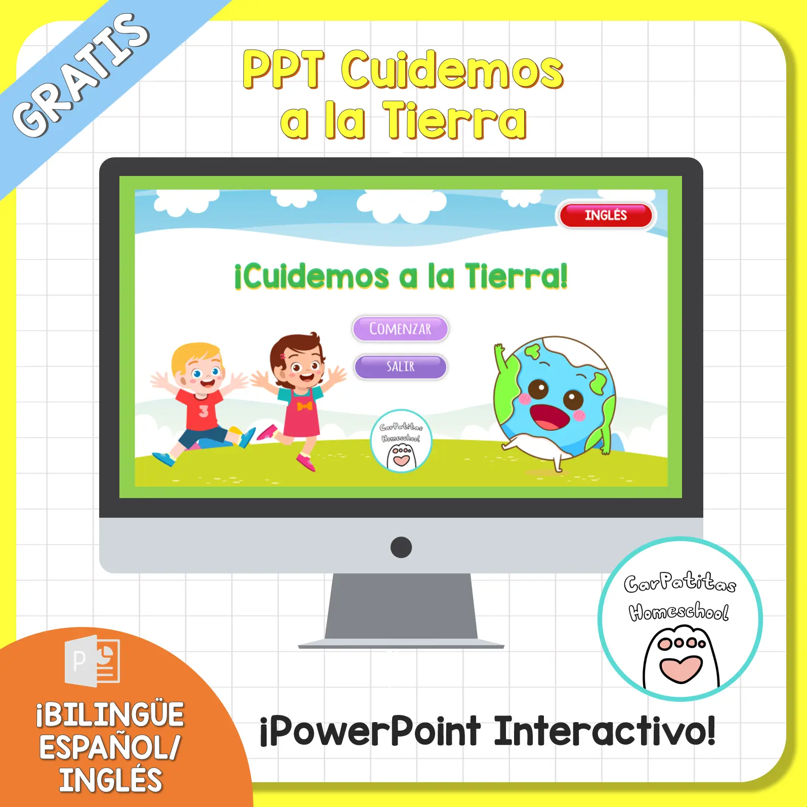 PPT Gratis: Cuidar a la Tierra Para Niños