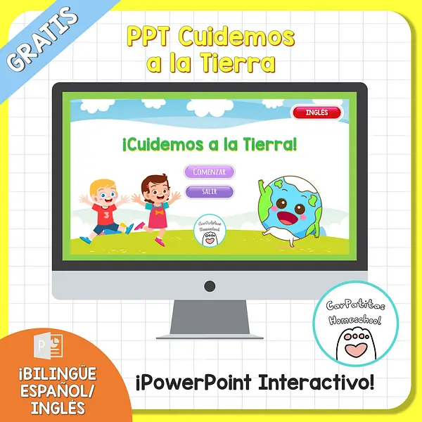 PPT Gratis: Cuidar a la Tierra Para Niños