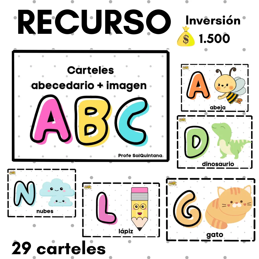 ABC + PICTOGRAMAS (CARTELES)