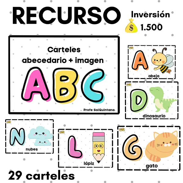 ABC + PICTOGRAMAS (CARTELES)