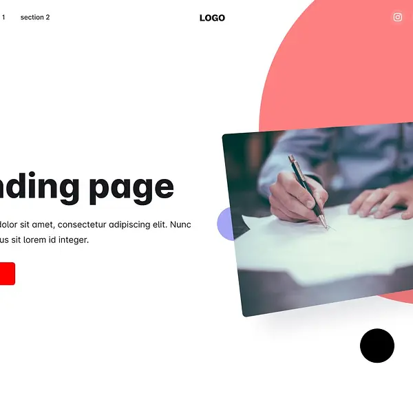 Diseño de Pagina web en Figma (3 Versiones)