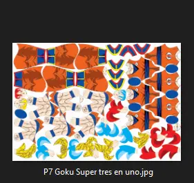 Goku Super - tres en uno