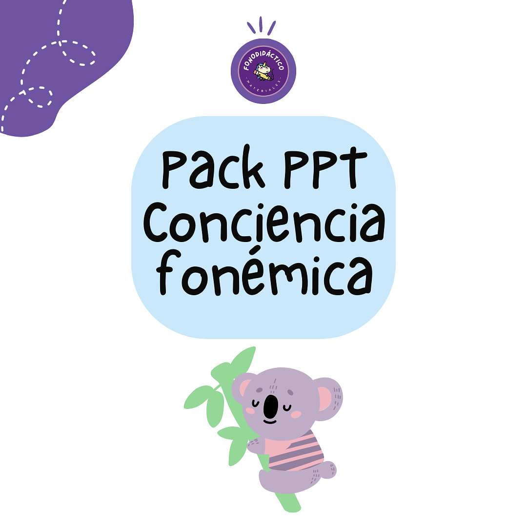 Pack PowerPoint Conciencia Fonémica | Salduu.com