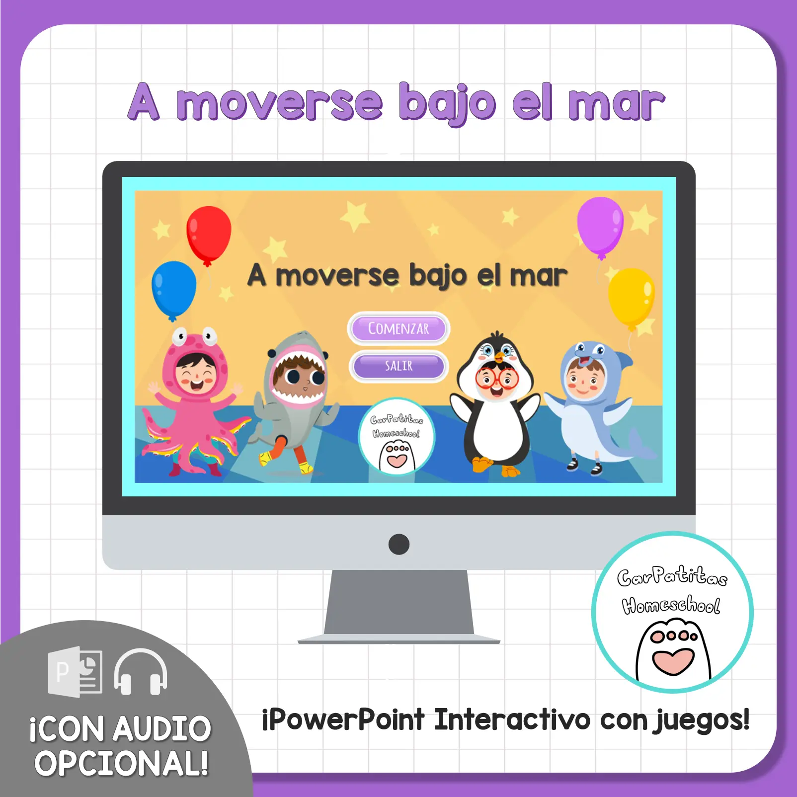 Imitar Animales Marinos Para Niños