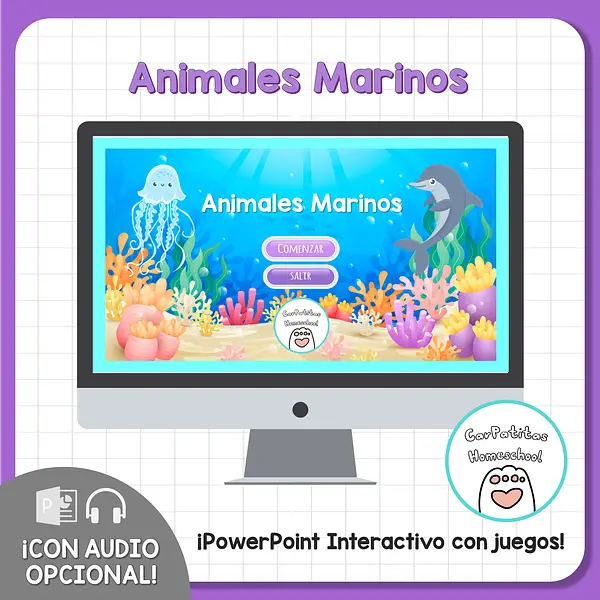 Animales Marinos Para Niños