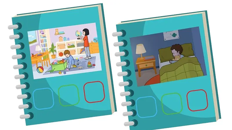 Cuadernos Estructuración de Frases de 3 Elementos