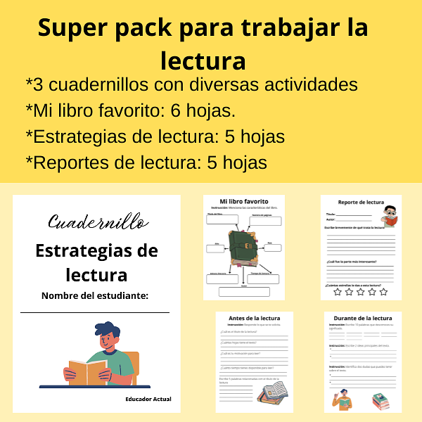 Cuadernillo de actividades de lectura