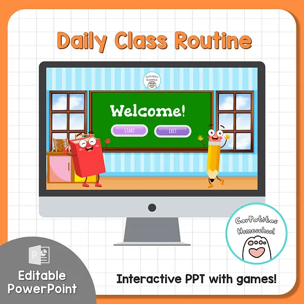 Daily Routine to Start Class | Rutina Diaria en Inglés