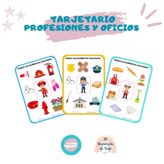 Tarjetas Profesiones y Oficios