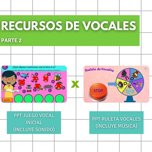 RECURSOS DE VOCALES, PARTE 2