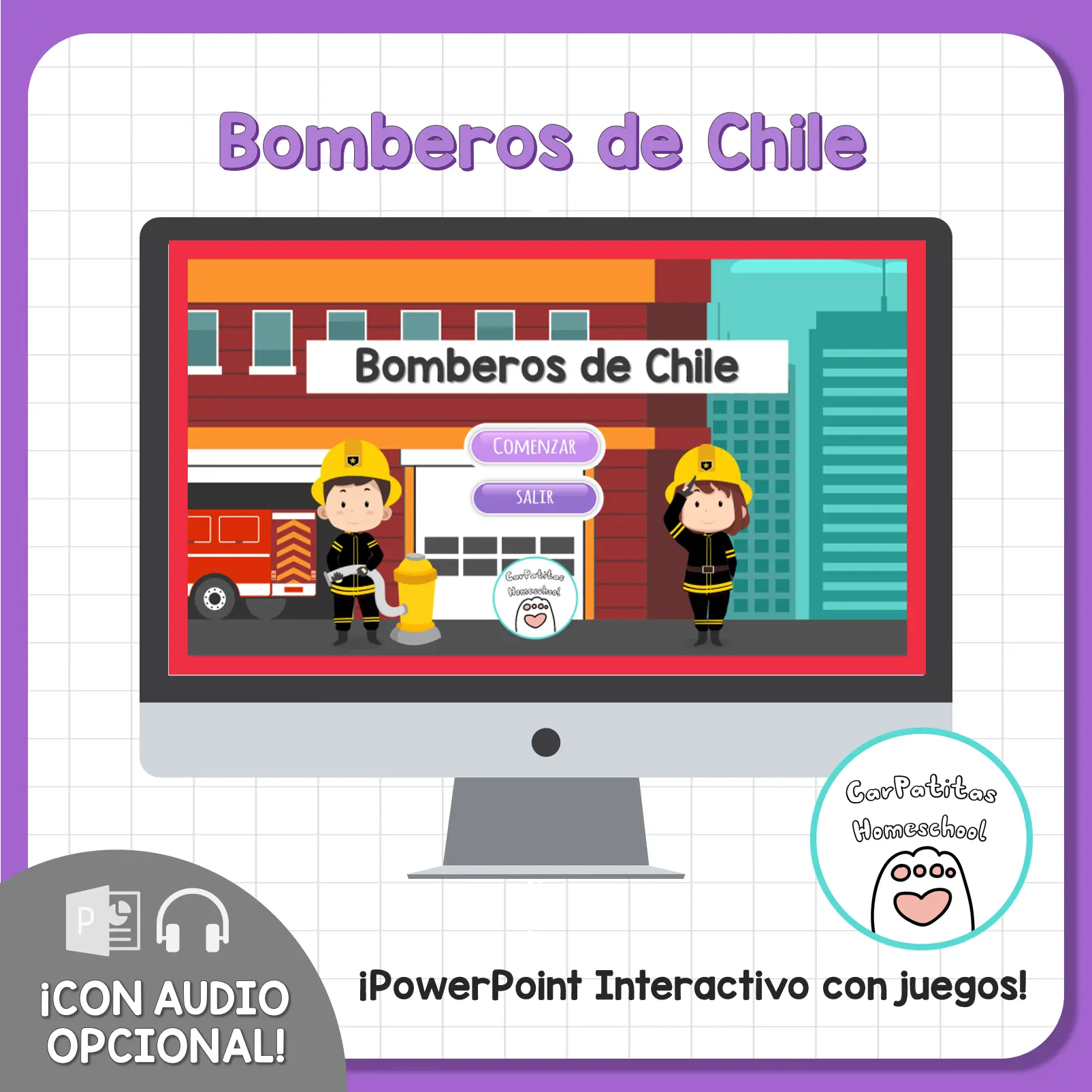 Bomberos de Chile Para Niños