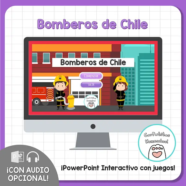 Bomberos de Chile Para Niños