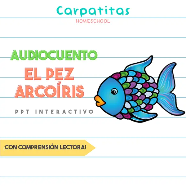 Audiocuento: El Pez Arcoíris de Marcus Pfister