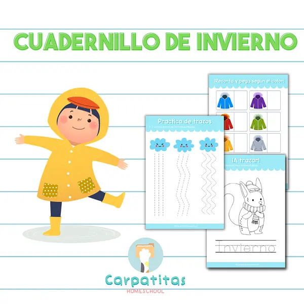 Cuadernillo de Invierno Para Niños