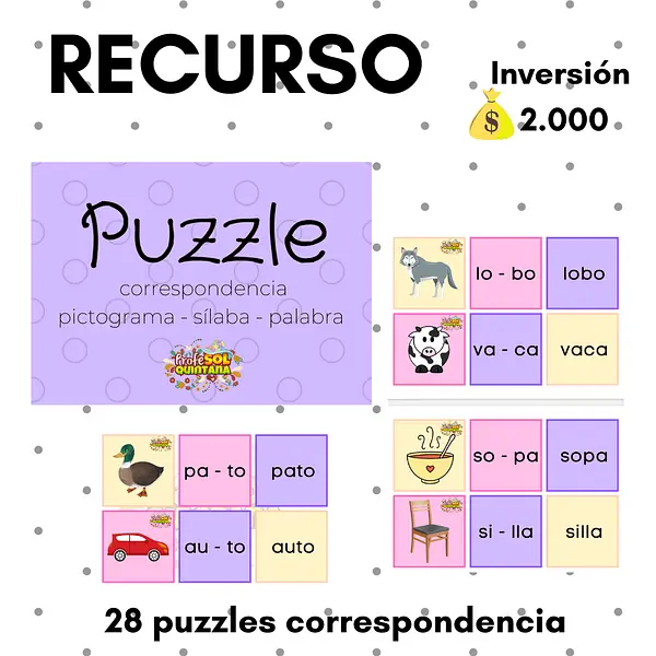 PUZZLE CORRESPONDENCIA