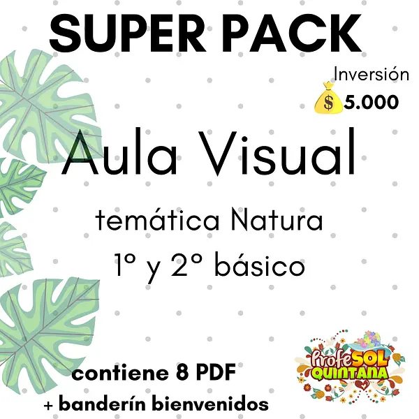 PACK AULA VISUAL *NATURA*