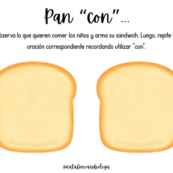 Armando Sandwiches - Preposición "con"