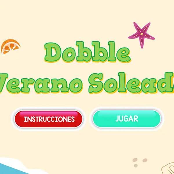 Juego de Verano Para Niños | Dobble de Verano Gratis