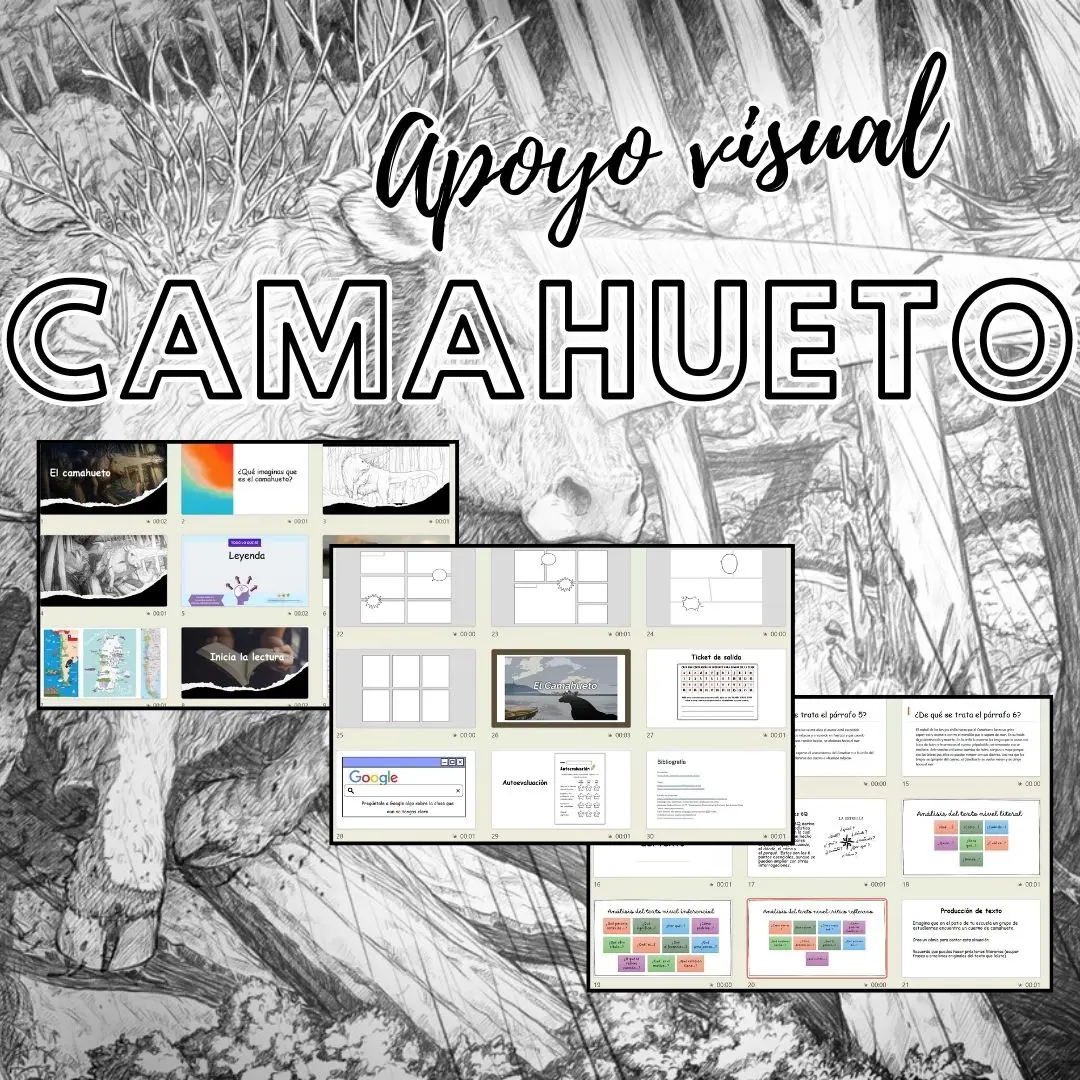 El camahueto + ejercicios PPT editable!