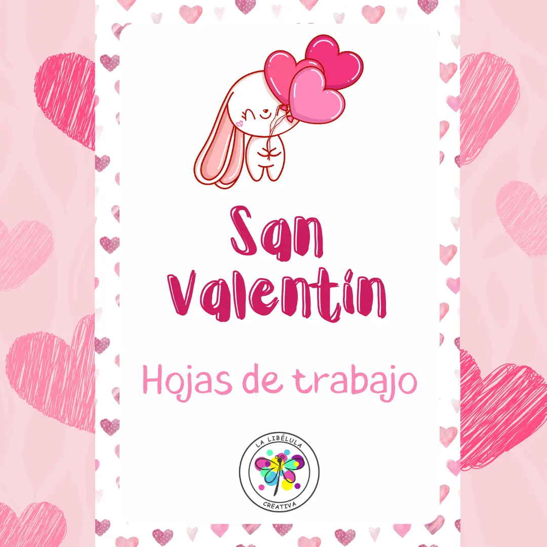 Spanish Valentine's Day Worksheets Full Color San Valentín Hojas Trabajo NO PREP