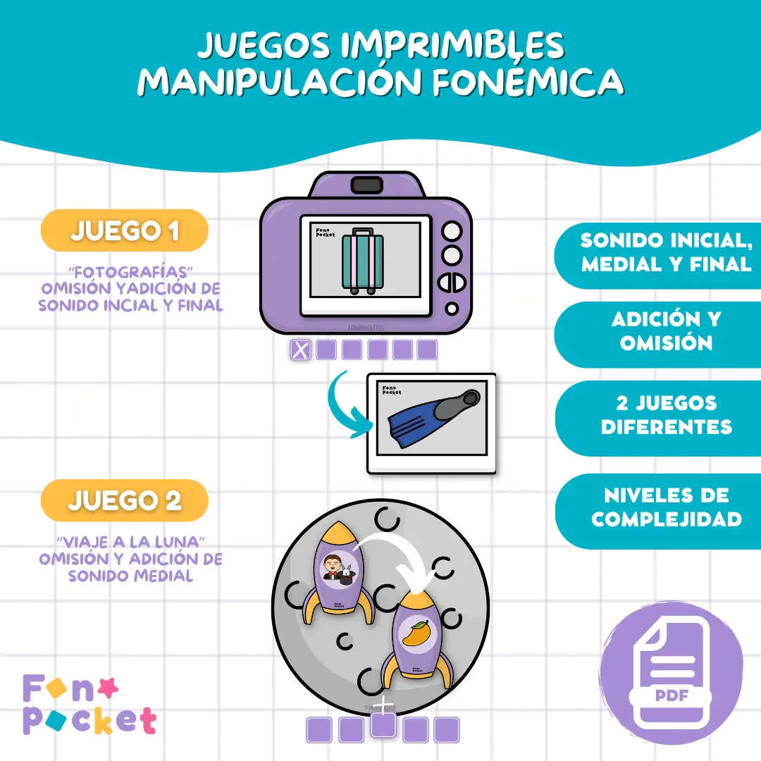 Juegos manipulación fonémica