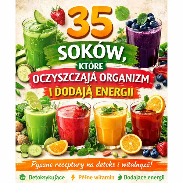 35 soków, które oczyszczają organizm i dodają energii