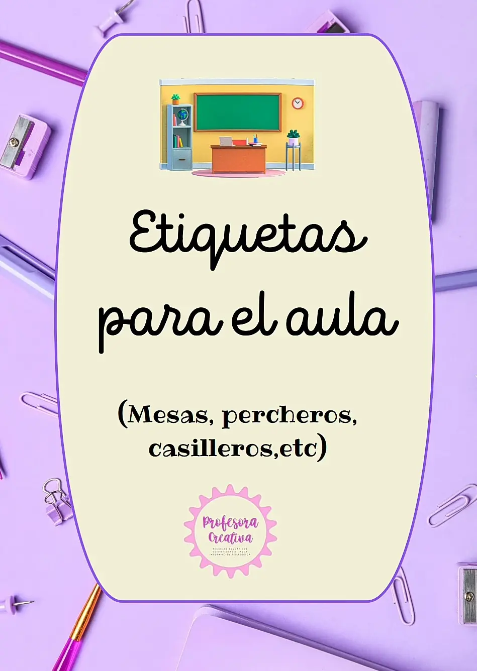 ETIQUETAS PARA CASILLEROS Y MESAA