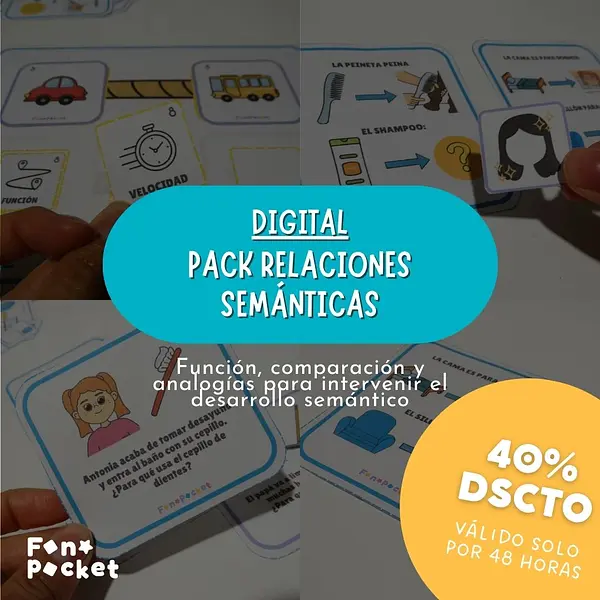 Pack Relaciones semánticas