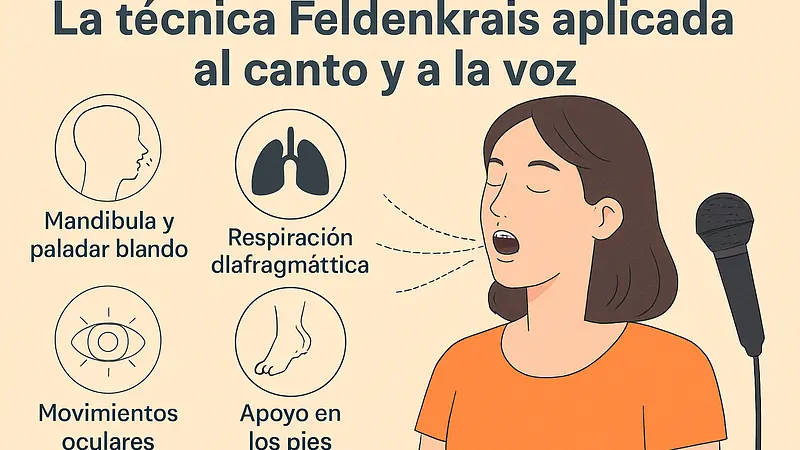 La técnica Feldenkrais aplicada al canto y a la voz