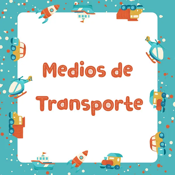 Láminas de medios de transporte