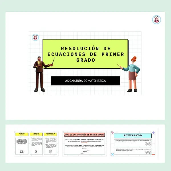 RESOLUCIÓN DE ECUACIONES PRIMER GRADO
