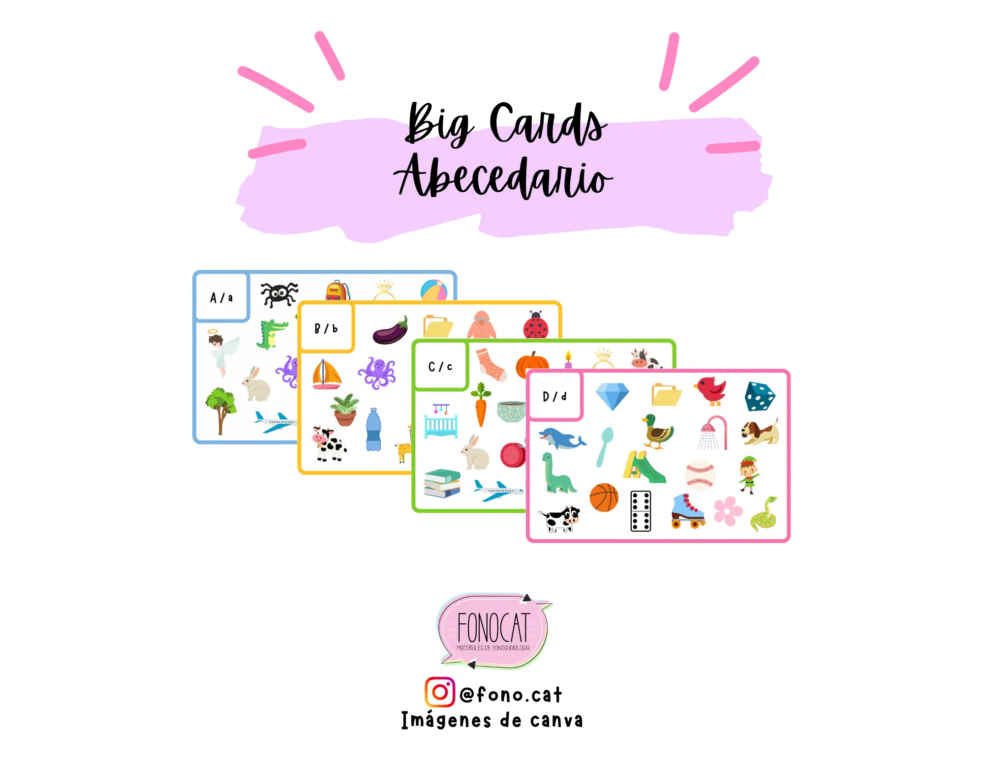 Big Cards Abecedario