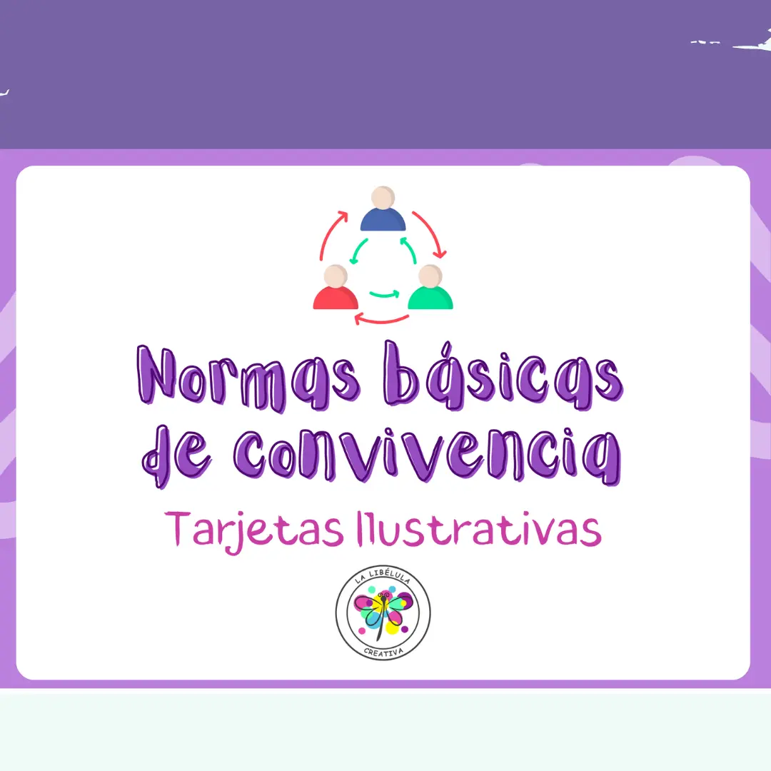 Flash Cards Basic Rules Coexistence Tarjetas Normas Básicas Convivencia