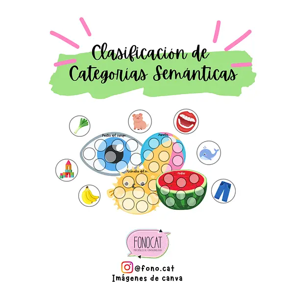 Clasificación de Categorías Semánticas 2