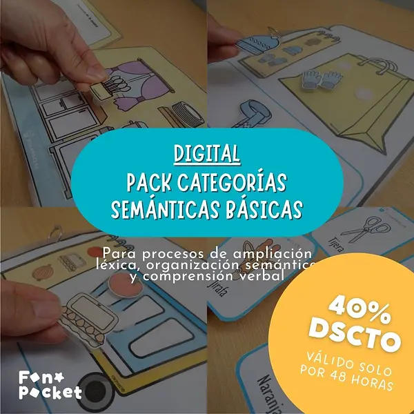 Pack Categorías semánticas básicas