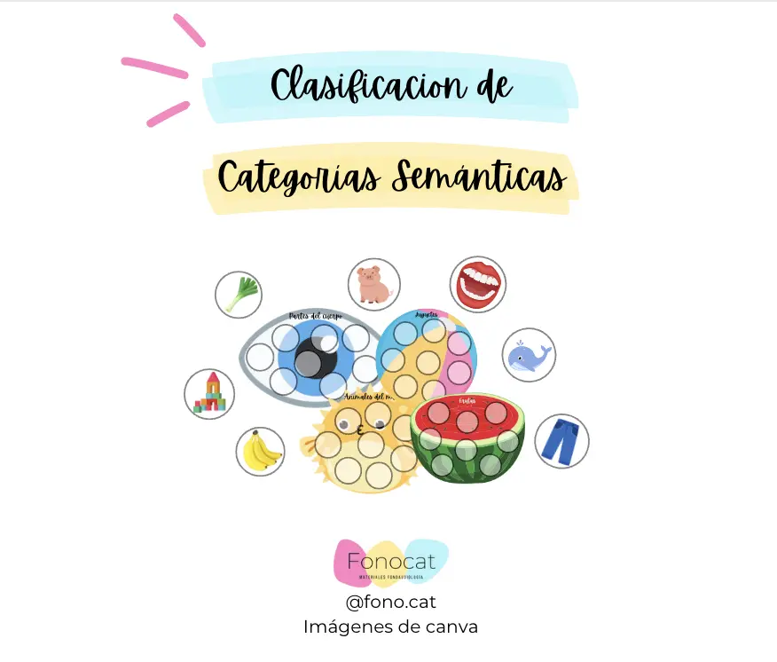 Clasificación de Categorías Semánticas 2