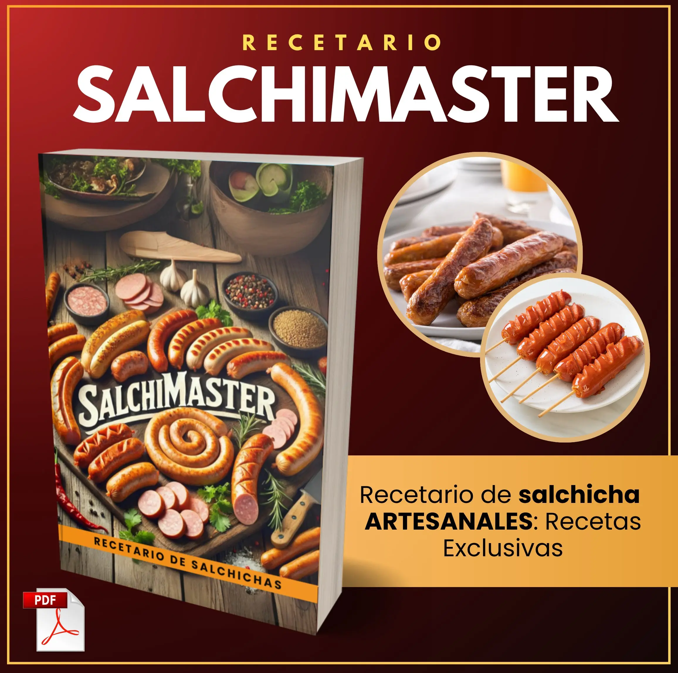 SALCHIMASTER: RECETARIO DE SALCHICHAS ARTESANALES