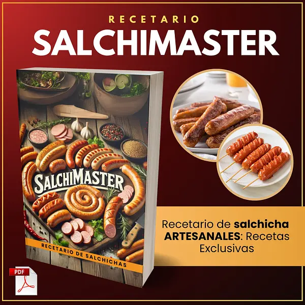 SALCHIMASTER: RECETARIO DE SALCHICHAS ARTESANALES
