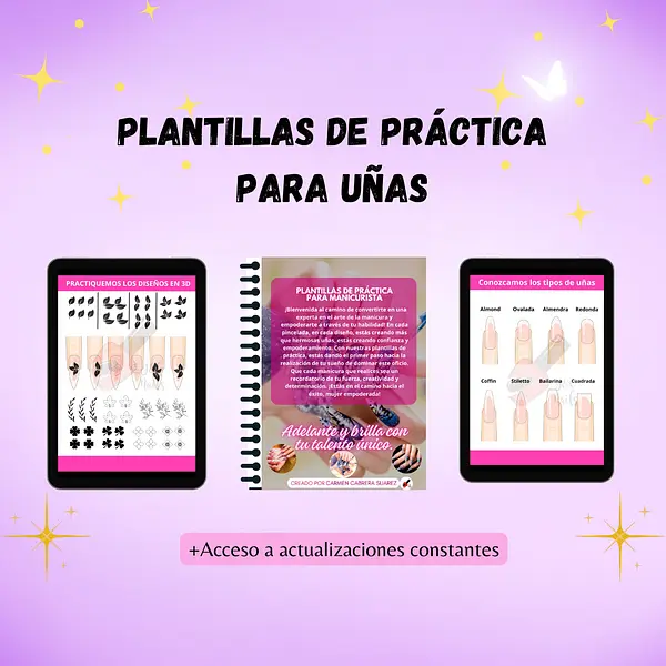 PLANTILLAS DE PRACTICA DE MANICURE