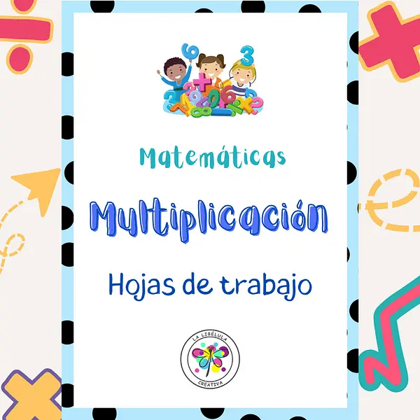 Spanish Multiplication Worksheets Math Hojas T rabajo Matemáticas Multiplicación