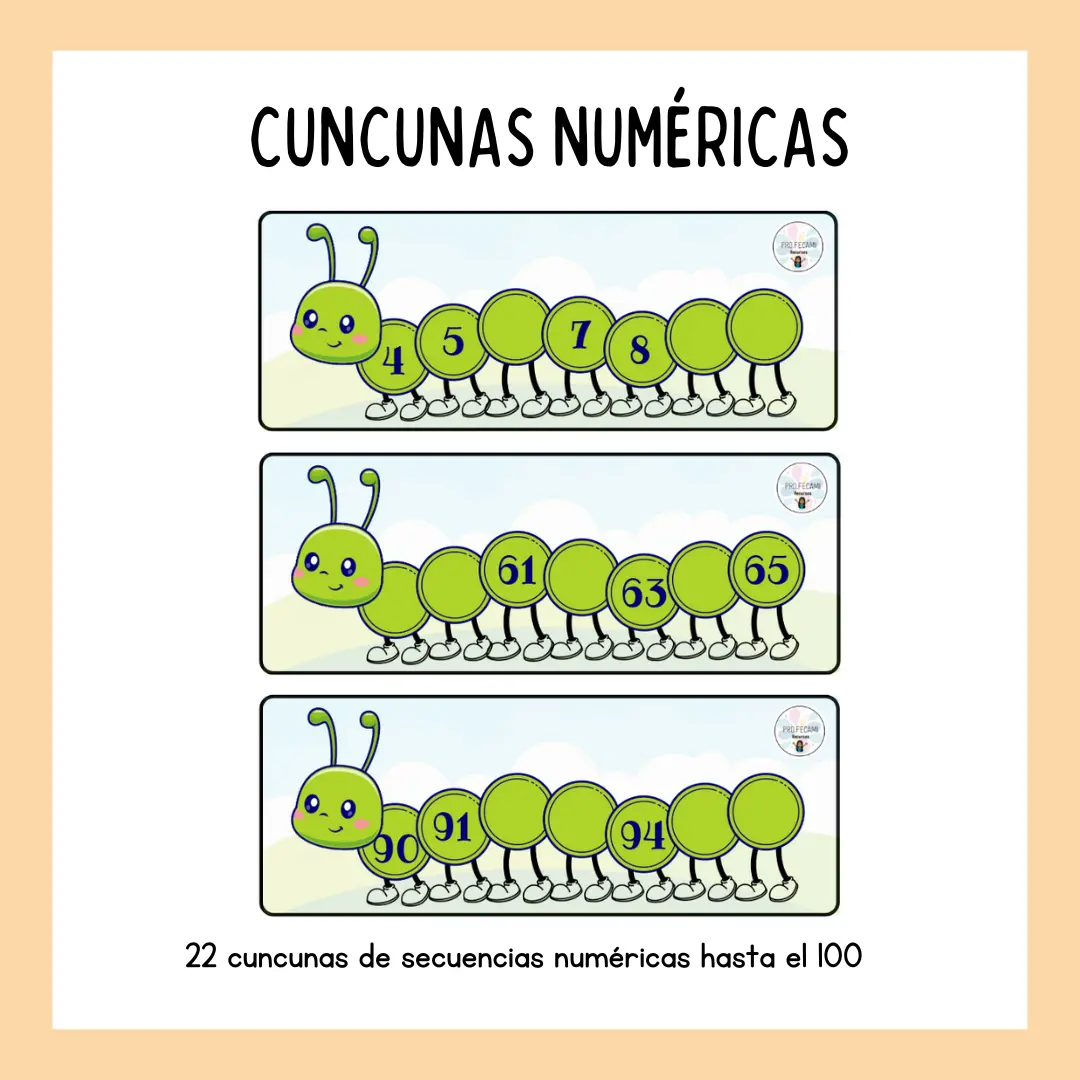 Cuncunas numéricas