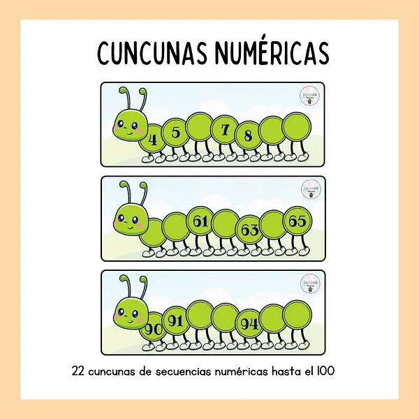 Cuncunas numéricas
