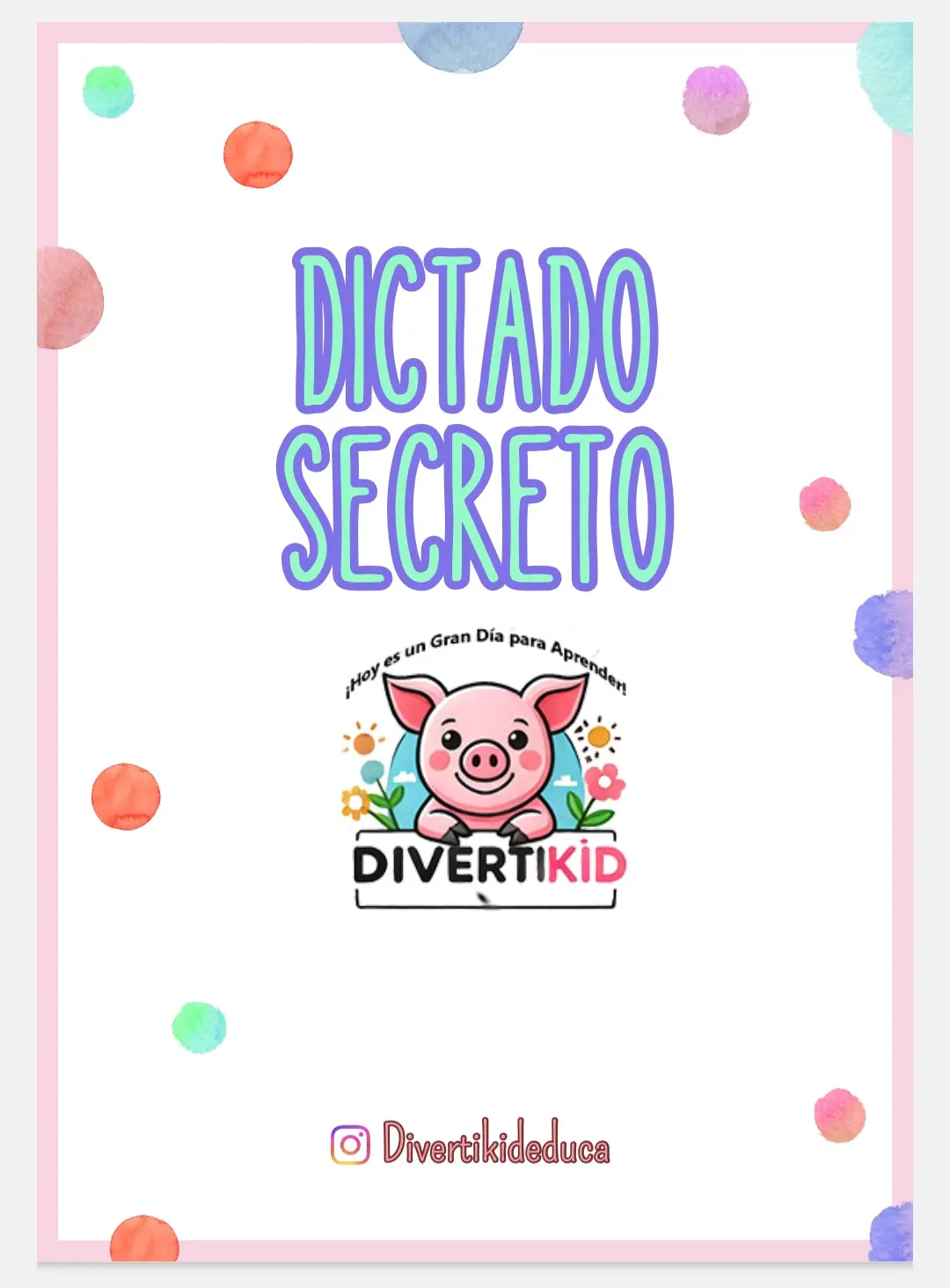 Dictado Secreto